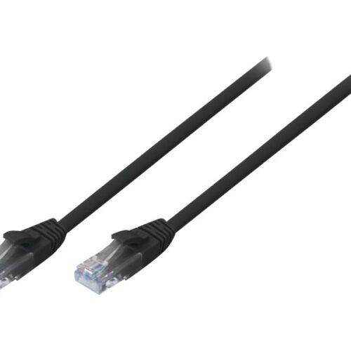 LINDY Cat.6 UTP Cable Black 5m