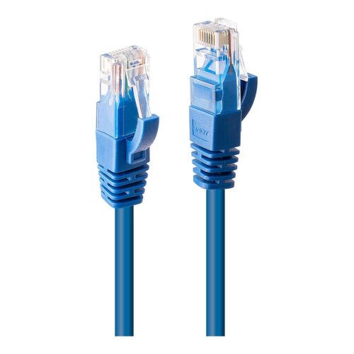 LINDY Cat.6 UTP Cable Blue 10m