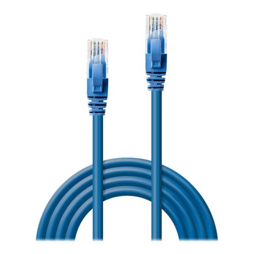 LINDY Cat.6 UTP Cable Blue 1m