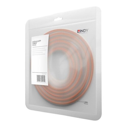 LINDY Cat.6 UTP Cable Orange 5m