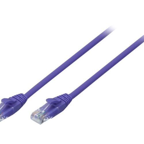 LINDY Cat.6 UTP Cable Purple 10m