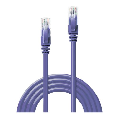 LINDY Cat.6 UTP Cable Purple 2m