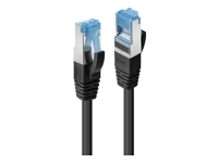 LINDY Cat.6A S/FTP LSOH Black 1m Patchcable
