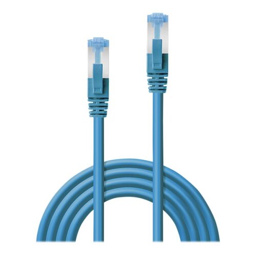 LINDY Cat.6A S/FTP LSOH Blue 1m Patch Cable