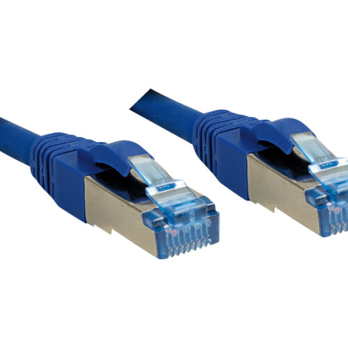 LINDY Cat.6A S/FTP LSOH Blue 7.5m Patch Cable
