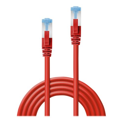LINDY Cat.6A S/FTP LSOH Red 2m Patch Cable