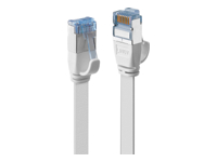 LINDY Cat.6A U/FTP Flat Patch Cable white 2m