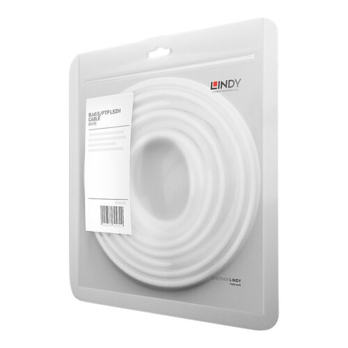 LINDY Cat.7 rawcable S/FTP PIMF LSOH white 2m
