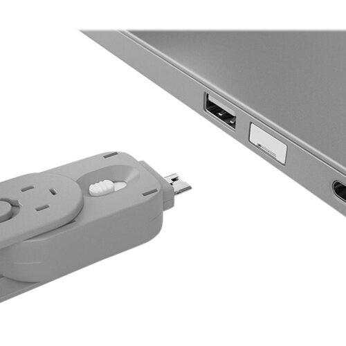 LINDY Clé USB et 4 bloqueurs de ports USB Blanc