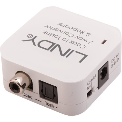 LINDY Convert. audio coaxial optique