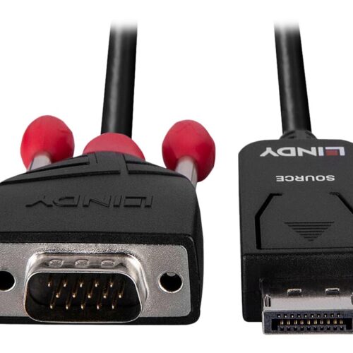 LINDY Converter Cable DisplayPort/VGA 3m Resolution up to 1920×1200