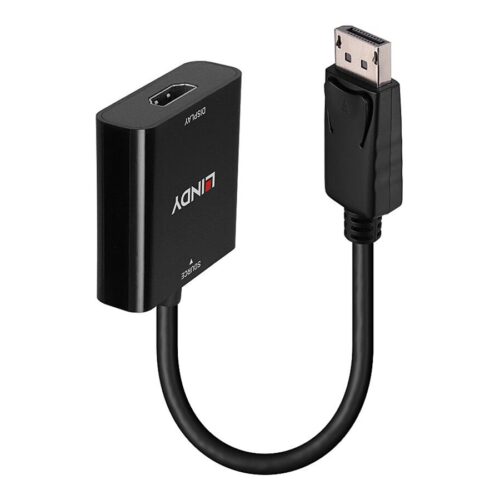 LINDY Convertisseur Actif DisplayPort 1.2 vers HDMI 2.0 18G