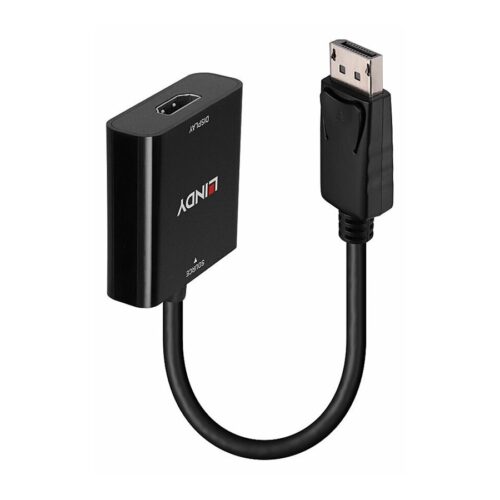 LINDY Convertisseur Actif DisplayPort 1.2 vers HDMI 2.0 18G