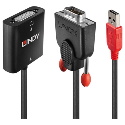 LINDY Convertisseur VGA vers DVI-D
