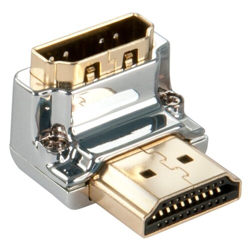 LINDY CROMO HDMI Adapter 90degree Down Connector type AM to AF