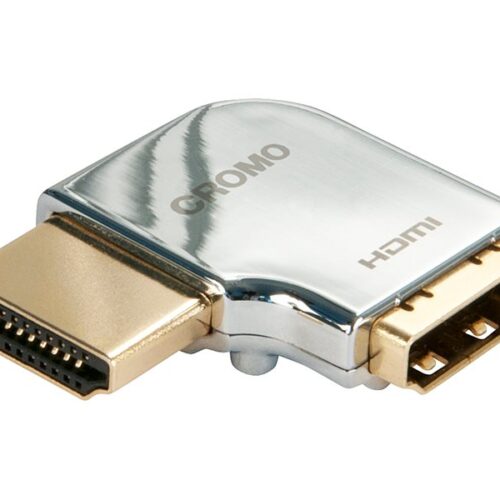 LINDY CROMO HDMI Adapter 90degree Left Connector type AM to AF