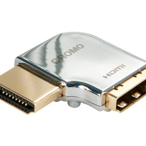 LINDY CROMO HDMI Adapter 90degree Left Connector type AM to AF