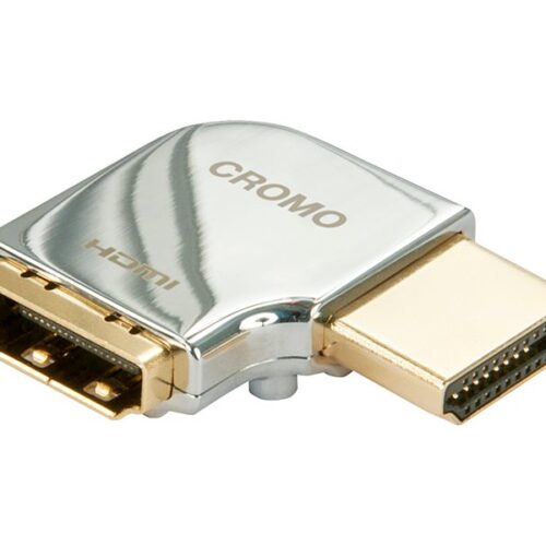 LINDY CROMO HDMI Adapter 90degree Right Connector type AM to AF