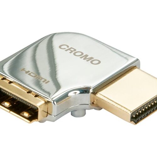 LINDY CROMO HDMI Adapter 90degree Right Connector type AM to AF