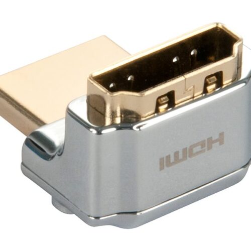 LINDY CROMO HDMI Adapter 90degree Up Connector type AM to AF