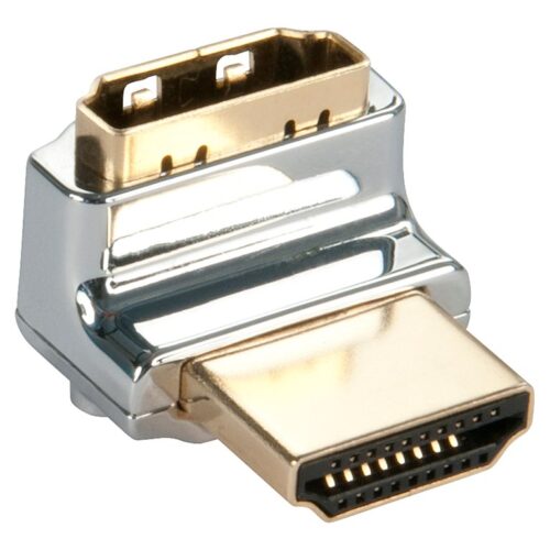 LINDY CROMO HDMI Adapter 90degree Up Connector type AM to AF