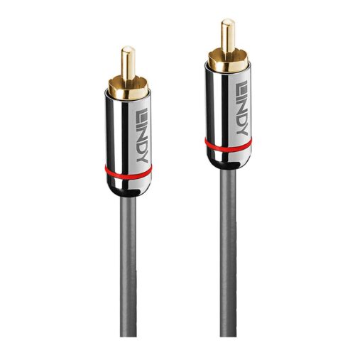 LINDY Cromo Line Audio Cable Digital Coaxial RCA-RCA M-M 3m anthrazit