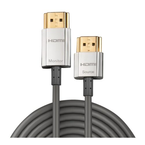 LINDY CROMO Slim HDMI High Speed A/A Cable 3m with Ethernet