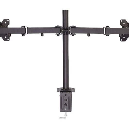 LINDY Dual Display Bracket w/ Pole & Desk Clamp