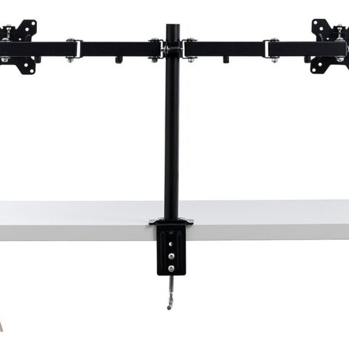 LINDY Dual Display Bracket w/ Pole & Desk Clamp