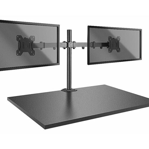 LINDY Dual Display Bracket w/ Pole & Desk Clamp