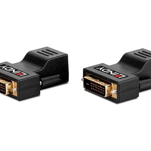 LINDY DVI Cat.5/6 Extender 50m/70m. DVI-D over RJ45 UTP/STP 1920×1200 up to 50m