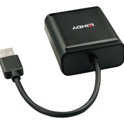 LINDY Extender 4 ports USB 2.0 Cat.5 60m