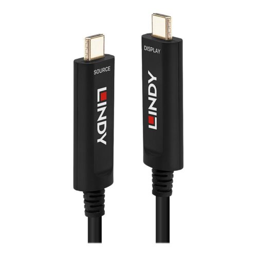 LINDY Fibre Optic Hybrid USB C Video 5m