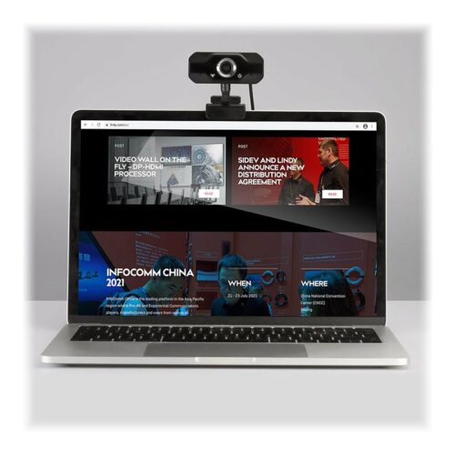 LINDY Full HD 1080p Webcam with Microphone