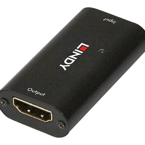 LINDY HDMI 2.0 18G UHD/HDR Repeater Extender