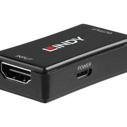 LINDY HDMI 2.0 18G UHD/HDR Repeater Extender
