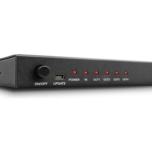 LINDY HDMI 4K Splitter 4 Port 3D 2160p30 HDTV up to 1080p und 4K 36/12 Bit HDCP 1.4