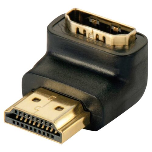 LINDY HDMI Adapter 90 degree down 90 degree angled Male Female