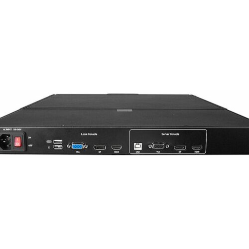 LINDY HDMI DP & VGA KVM LCD 17p Full HD Console