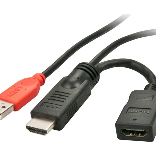 LINDY HDMI Power supply adaper M/F Micro-USB feed from 5 volt in HDMI connection