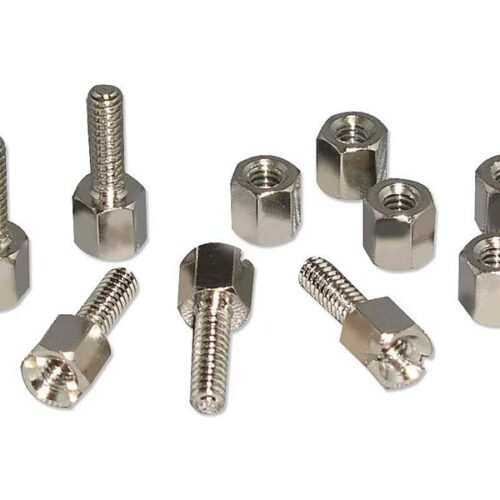LINDY Holding Posts & Nut Set 10pk UNC 4-40 5/14mm and 5mm nut