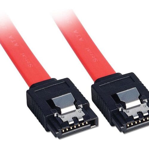 LINDY Internal SATA Latch Cable 1.0m 2×7 pin SATA plug
