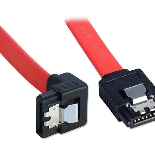 LINDY Internal SATA Latch Cable 1m 2×7 pin SATA plug