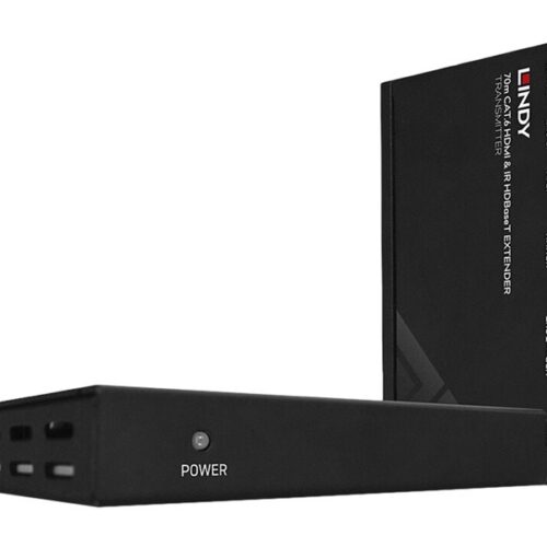LINDY Kit extender C6 HDBaseT HDMI & IR avec PoC 70m