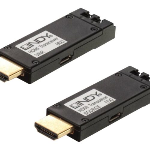LINDY Kit extender HDMI 2.0 sur fibre optique 300m 10.2G
