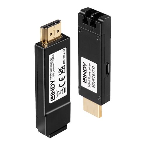 LINDY Kit extender HDMI 2.0 sur fibre optique 300m 10.2G