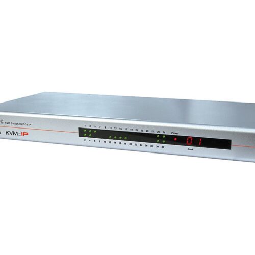 LINDY KVM Switch CAT-32 IP 32 Port USB and PS/2 with remote access through IP