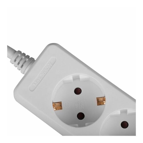 LINDY Mains 6 way gang socket