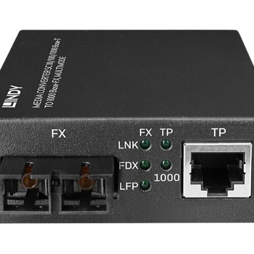 LINDY Media Converter SC 1000 Base-FX Multimode