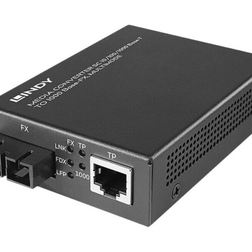 LINDY Media Converter SC 1000 Base-FX Multimode